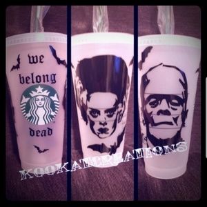 Frankenstein Starbucks Venti cup